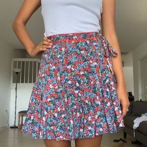 Gianni Bini floral print mini skirt